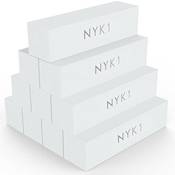 Nyk1 Weißer Nagelpuffer-Schleifblock Vergleich
