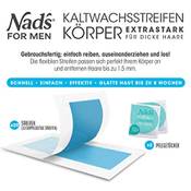 Nad's for Men Kaltwachsstreifen Körper