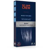 No Hair Crew Kaltwachsstreifen Körper