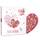 Chocolissimo Ruby-Herz mit Rhabarber