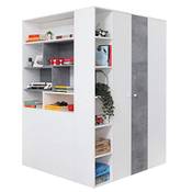 ‎Furniture24 Eckschrank