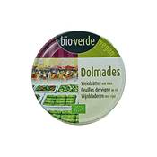 Bioverde Dolmades gefüllte Weinblätter mit Reis Vergleich