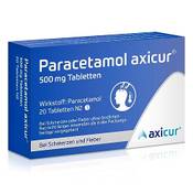 Axicur Paracetamol Vergleich