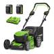 Greenworks GD24X2LM46SPK4X Vergleich