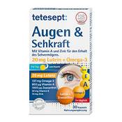 tetesept Augen & Sehkraft Vergleich