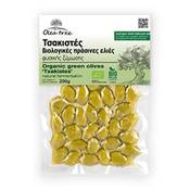 Olea Tree Griechische Zerbrochene Grüne Oliven