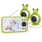 Jslbtech Babyphone mit 2 Kameras