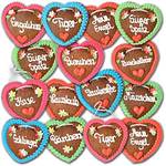 Zuckersucht Lebkuchenherzen