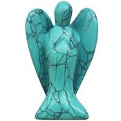 Lovionus89 Howlite-Türkis-Engel