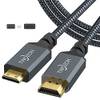 Twozoh Mini HDMI auf HDMI Kabel