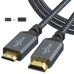 Twozoh Mini HDMI auf HDMI Kabel