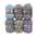 Comfort Wolle Sockenwolle 4 Lagen Farbset 6
