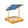 Friedo products Sandkasten mit Dach