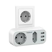 Tessan Steckdosenadapter Vergleich