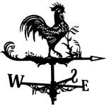 Alnicov Wetterfahne aus Metall