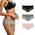 Snocks Damen Hipster Spitze