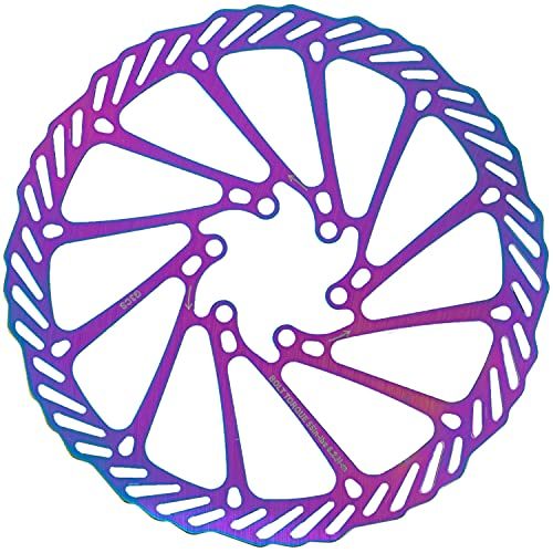 Mountainbike Bremsscheiben 160mm - Edelstahl 6-Bolzen Mit Kühlungsdesign