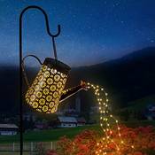 Imoli Solar-Gießkanne mit Lichterkette Vergleich