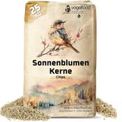 Vogelfood Sonnenblumenkerne geschält Vergleich