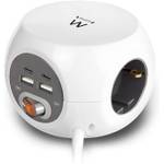 Ewent Steckdosenwürfel mit USB