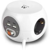 Ewent Steckdosenwürfel mit USB