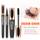 Sporteon 2 in 1 4D Silk Fiber Eyelash Mascara + Eyeliner