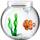 Leonardo Home Dekoset Glas Clownfisch