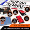 Genmag Magnet-Kennzeichenhalter