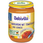 Bebivita  Makkaroni mit Tomatensauce und Gemüse Vergleich