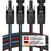 VESVITO Solarkabel 2 x 5m 4mm mit Solarstecker
