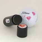 Db Spares Superman-Design Golfball-Stempel-Marker
