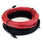 NAKA Solarpanel-Verlängerungskabel für Solarmodule