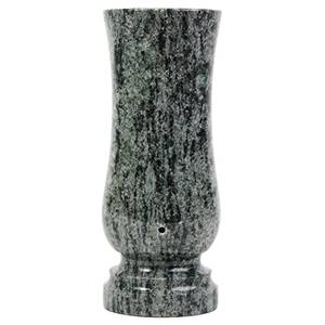 Roseta Vase mit Sockelgewicht 1,3 L anthrazit