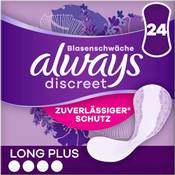 Always Discreet Inkontinenz-Slipeinlagen Long Plus