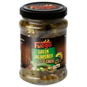 Fuego Grüne Jalapeños, geschnitten