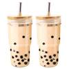Buwico Glas-Bubble-Tea-Becher