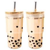 Buwico Glas-Bubble-Tea-Becher