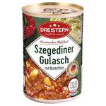 Dreistern Szegediner Gulasch mit Kartoffeln