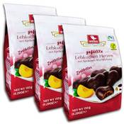 Weiss Zartbitter Lebkuchen-Herzen mit Aprikosenfüllung Vergleich