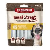 Fleischeslust Meat und Treat Pockets Käsewurst