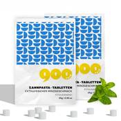 900 Care Zahnputztabletten Mint mit Fluorid Vergleich