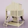 Rebo Spielturm aus Holz