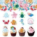 Alegre Essbare Meerestiere Deko für Torte