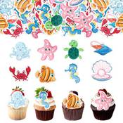 Alegre Essbare Meerestiere Deko für Torte