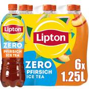 Lipton Eistee Zero Peach