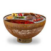 Blumfeldt Savage Feuerschale mit Grill Vergleich