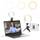Atumtek Ringlicht mit Clip und Stativ