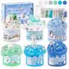 Lawoho 6er-Pack Schnee Slime Set