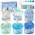 Lawoho 6er-Pack Schnee Slime Set