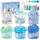 Lawoho 6er-Pack Schnee Slime Set